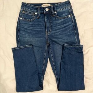 Madewell Curvy High Rise Skinny Jeans